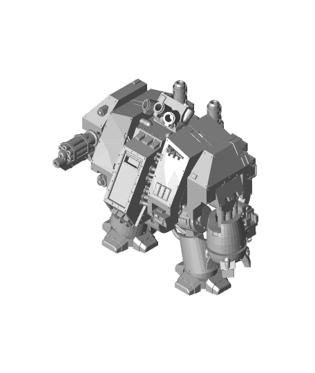 Not a Warhammer 40k Dreadnought 3d model