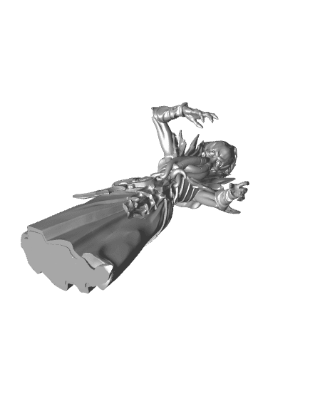 F Mindflayer A - With Free Dragon Warhammer - 5e DnD Inspired for RPG and Wargamers 3d model