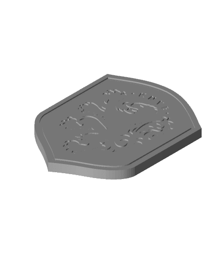 Netherlands national football team coaster or plaque 3d model