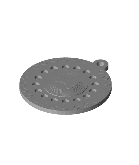 Custom Dog Tag 3d model