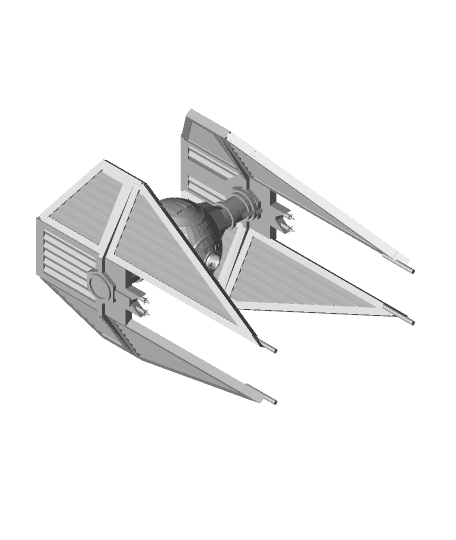 tie interceptor #FranklyBuilt 3d model