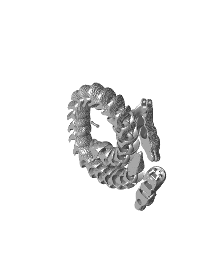 Snake Finger + Shoulder Puppet 3d model