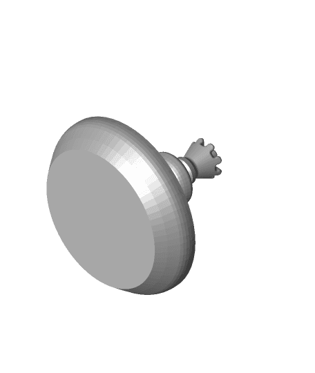 The Queen Ring Holder 3d model