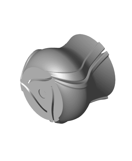 Retro Rose_45 RPM Adapter 3d model