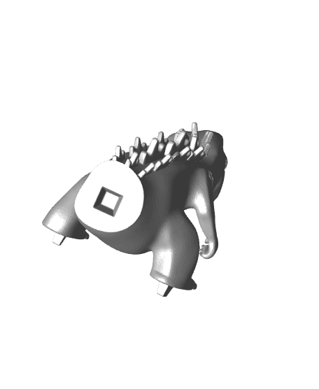 Chibzilla 3d model