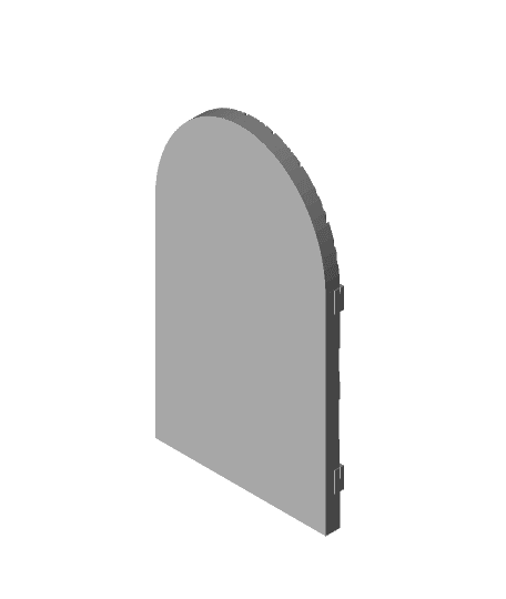 wooden door 3d model