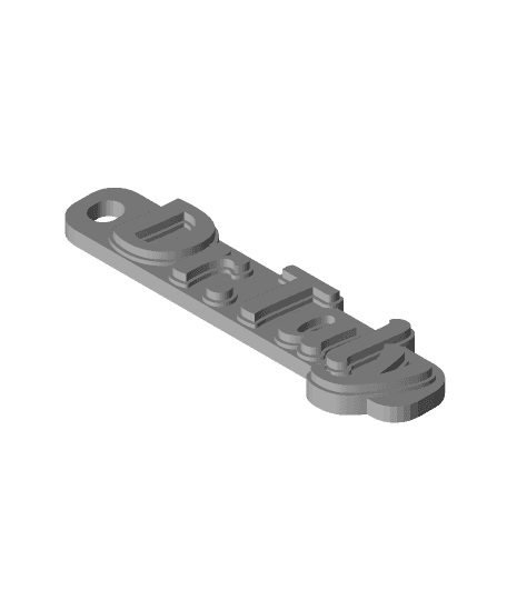  Keychain 3d model