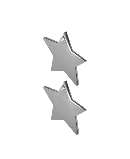 4th of July Earrings 3d model