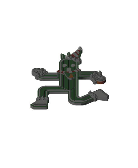 Gingerbread Cactuar  3d model