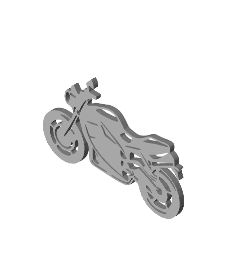 motorcycle wall art motorbike wall decor 3d model