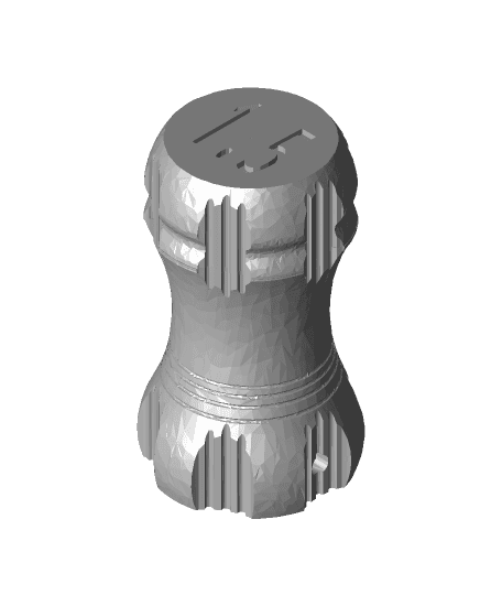 Ultimate Allen/Hex Key Screw Labeled Handles 3d model