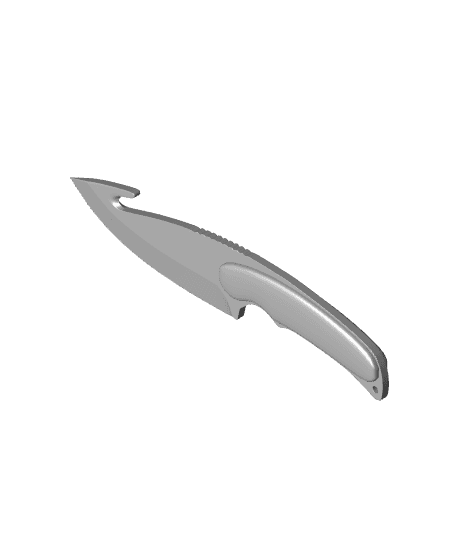 Gut knife CSGO 3d model