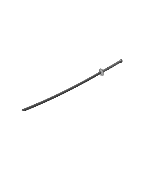 Final Fantasy VII Sephiroth Masamune Sword Printable Assembly 3d model