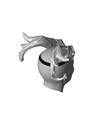 FANTASY FAERUN HORNS SET BALDURS GATE 3 3d model