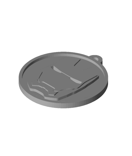 Iron Man Keychain 3d model