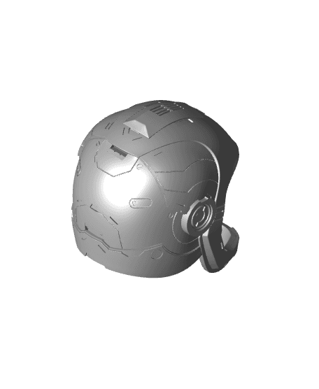 Thor Buster Helmet Iron Man 3D File STL 3d model