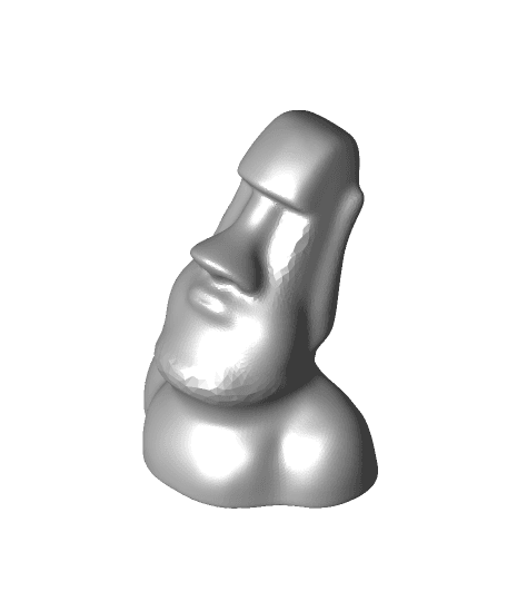 Angry MOAI 3d model