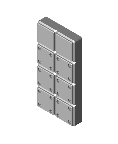 Ifixit moray gridfinity (2x4) with small parts storage 3d model