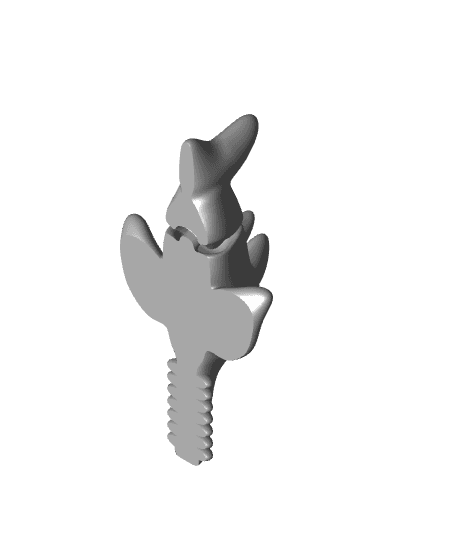 Cute Flexi Sawfish 3d model