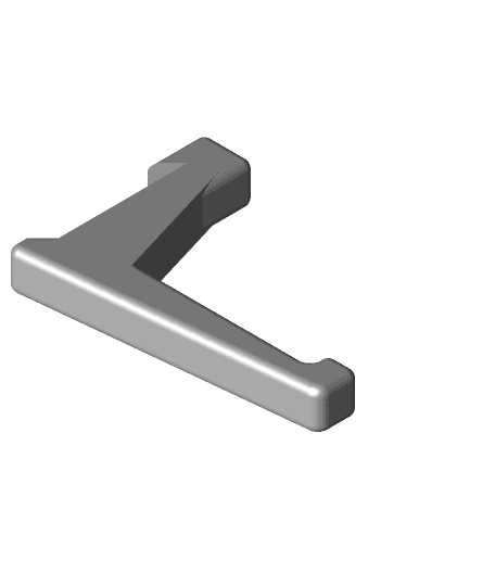 Scooter/Pogo stick Hook 3d model