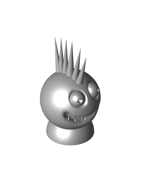 Punk Smiley.stl 3d model