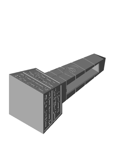 Puzzle - The Locked Gateway 3d model