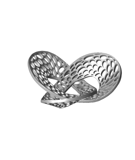 Trefoil Organic Bowl 3d model