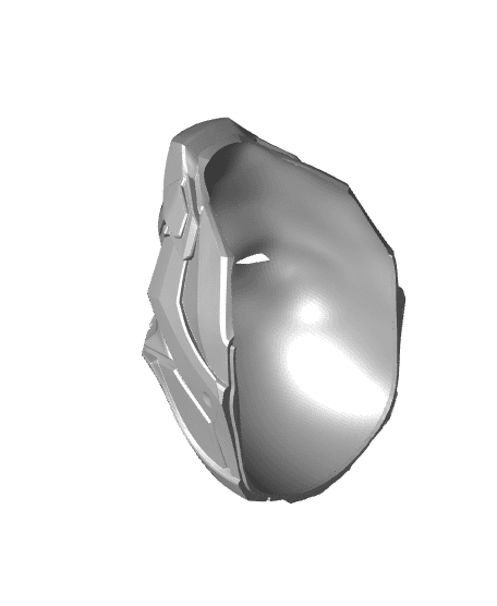 Red Hood Helmet 3d model