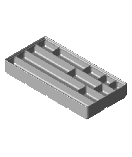 Gridfinity Breadboard Wire Holder 3d model