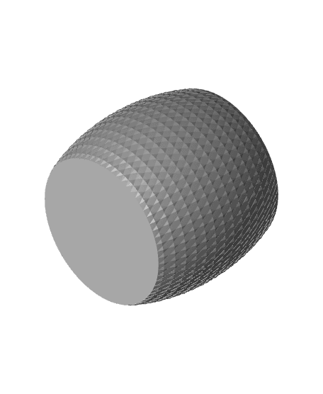 Diamond Plant Pot 3d model