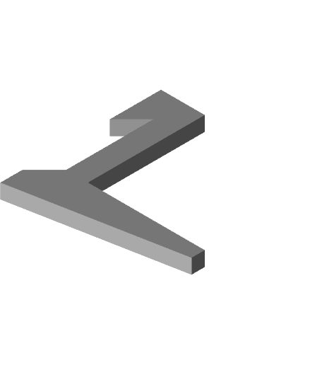 Ripstick Hook 3d model