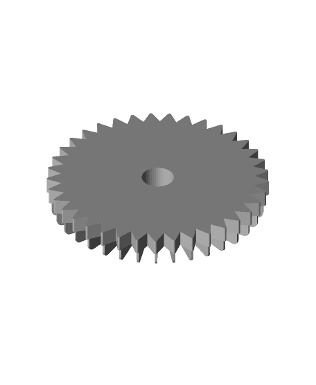 Air Powered Gears 3d model