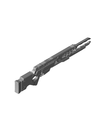 Murder Drones Uzi Railgun 3d model