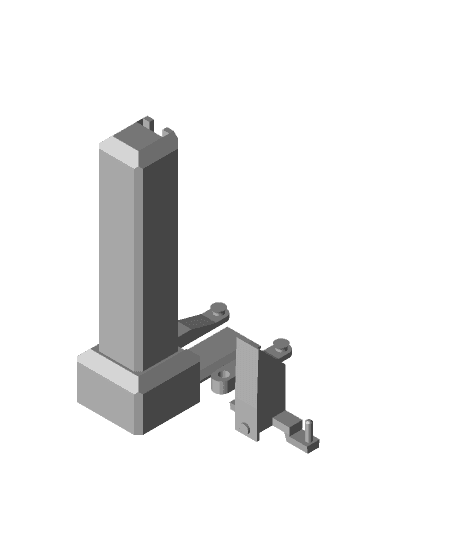 Hydraulic lift V2 3d model