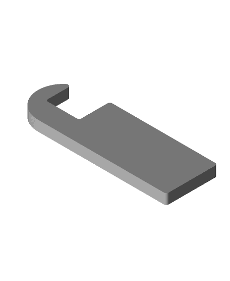 Simple phone prop 3d model