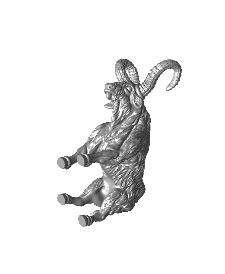 Great Horned Oxen Beast  3d model