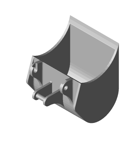 Bruder excavator bucket 3d model