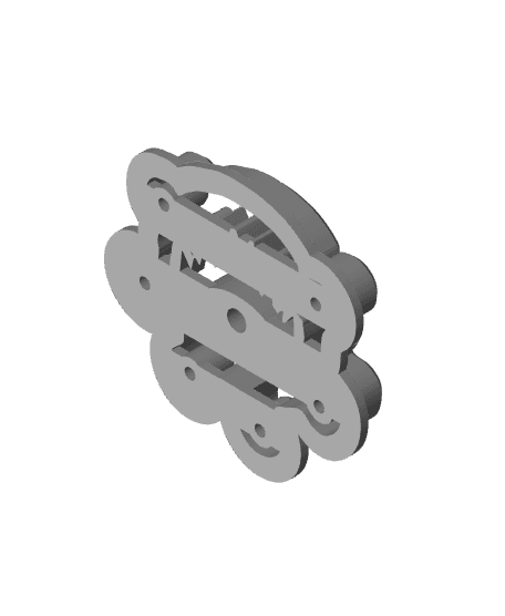 Eye Monster Cookie Cutters 3d model