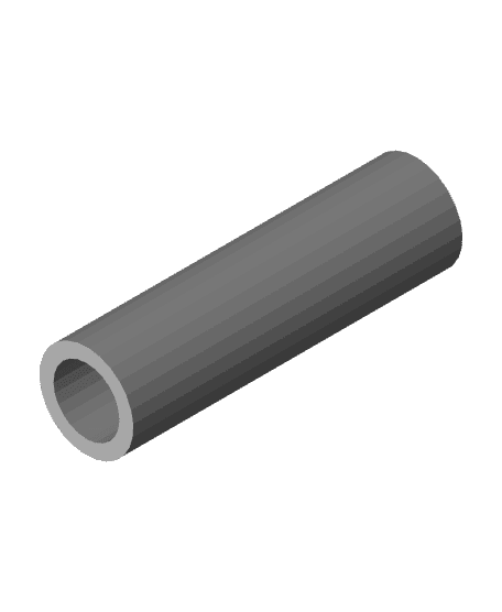 Chalk Bag Tube 3d model