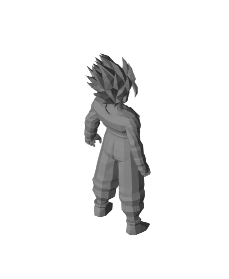 Gohan Super Saiyan 3d model