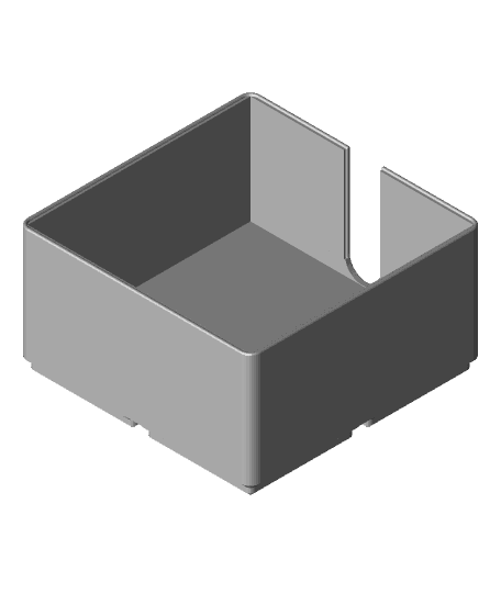 Gridfinity sticky note holder 3d model