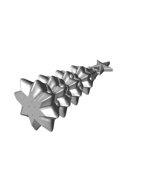 Christmas Tree Puzzle 3d model