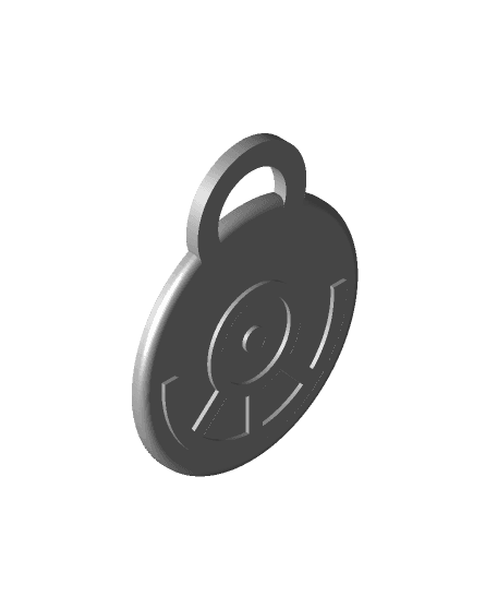 POKEMON UNOWN MMU KEYCHAIN OR BAG PULL  “U” 3d model