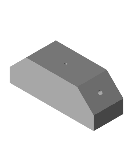 Corner mount for speaker 3d model