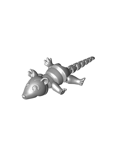 Articulated Opossum 3d model