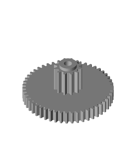 50 12 tooth gear 3d model