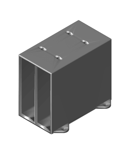 Corsair P3 5.25 Vertical Drive Bay 3d model