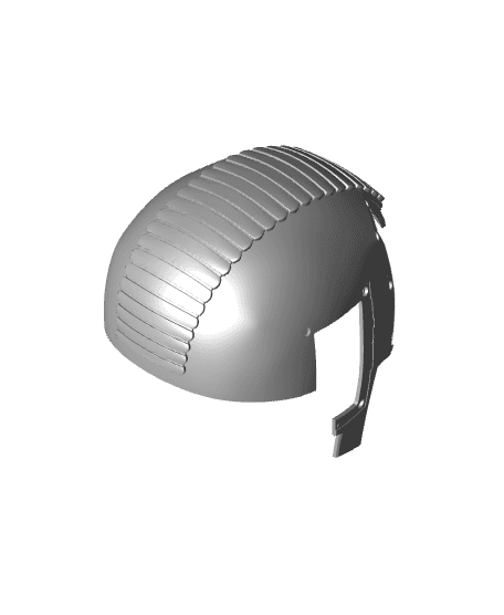 Comic War Machine Helmet 3D Print File STL 3d model