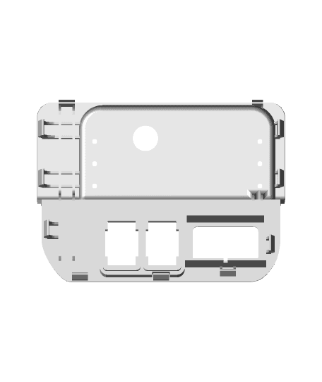 3rd Gen Tacoma Switch Panel for AuxBeam panel 3d model