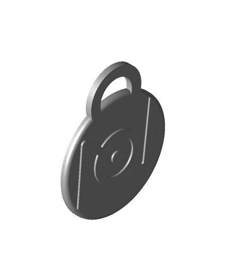 POKEMON UNOWN MMU KEYCHAIN OR BAG PULL  “N” 3d model